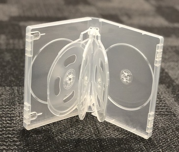 8 DVD case Semi-clear (27mm)